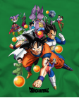 Marškinėliai Dragon ball veikėjai